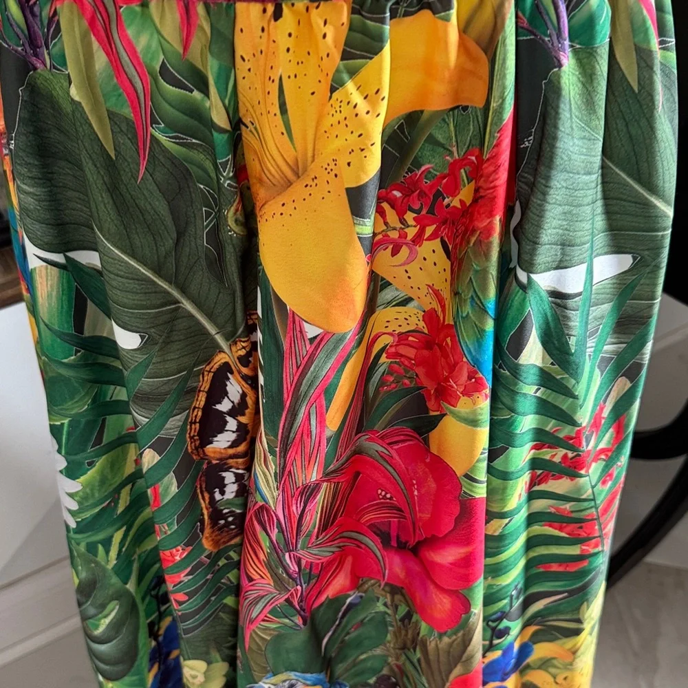 Rachel Zoe Multicolor Floral A-Line Skirt Set - Picture 5 of 5